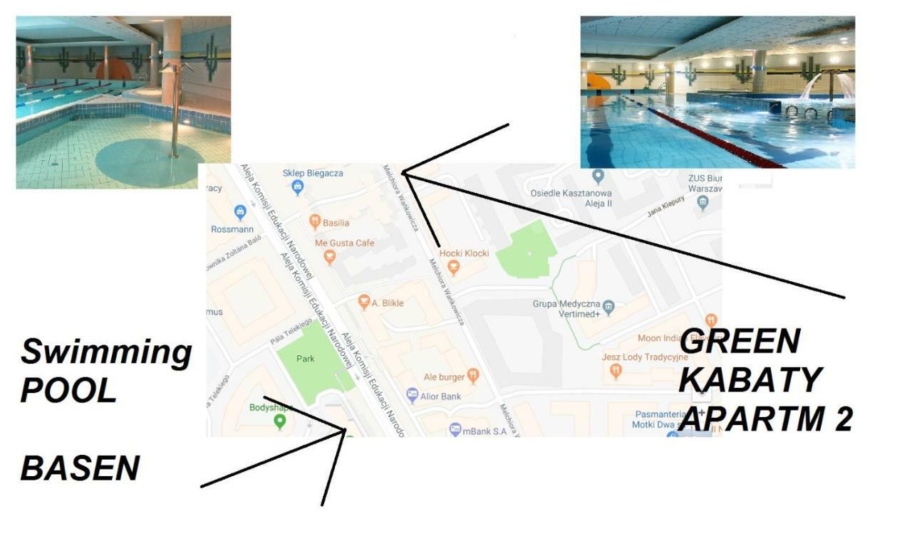 Green Kabaty Apartment 2 Varşova Dış mekan fotoğraf